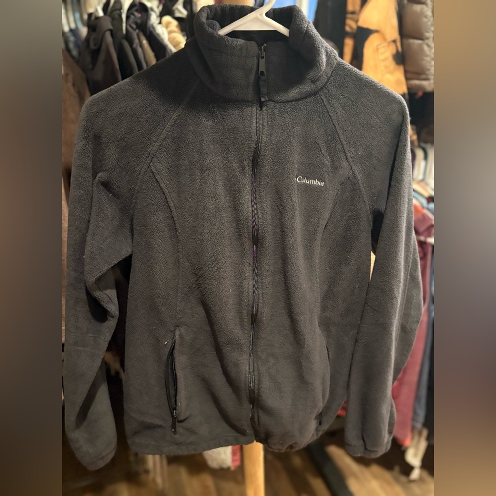 Columbia Charcoal Fleece Jacket